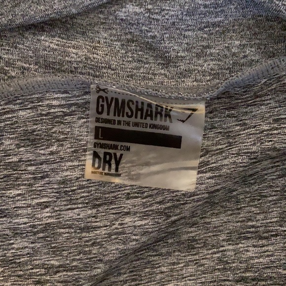 Gymshark size Large grey workout pants. Worn twice. Pockets on the sides. - Picture 4 of 5